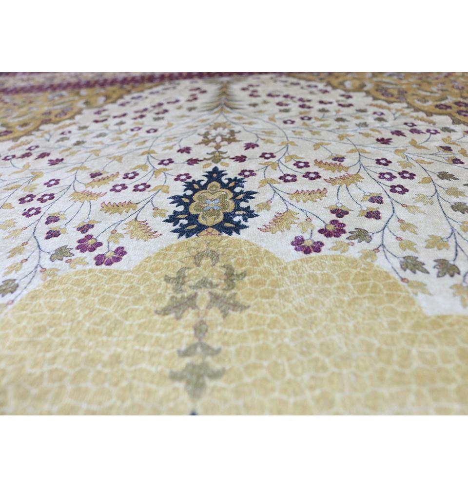 Rolled Islamic Prayer Rug - Ottoman Floral