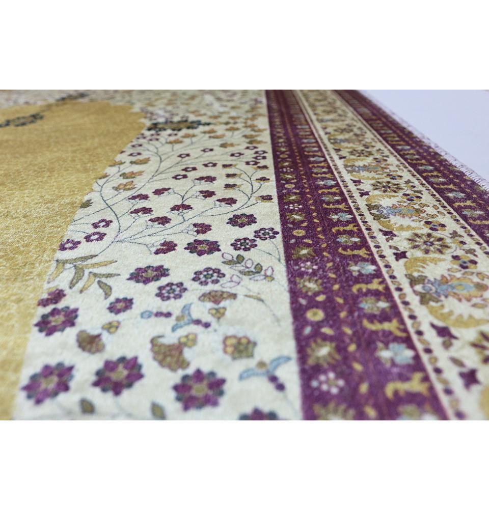 Rolled Islamic Prayer Rug - Ottoman Floral