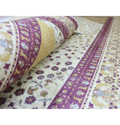 Rolled Islamic Prayer Rug - Ottoman Floral