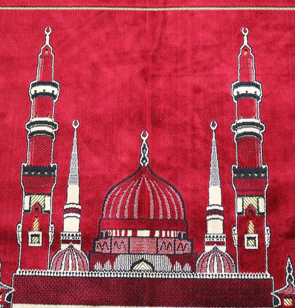 Wall Tapestry Multi Person Islamic Prayer Rug Medina Masjid Mosque