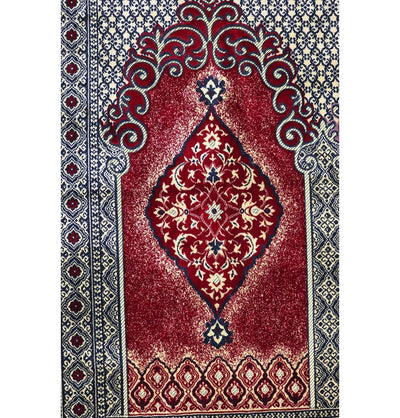 Wide 3 Person Prayer Rug Multicolored #17-2