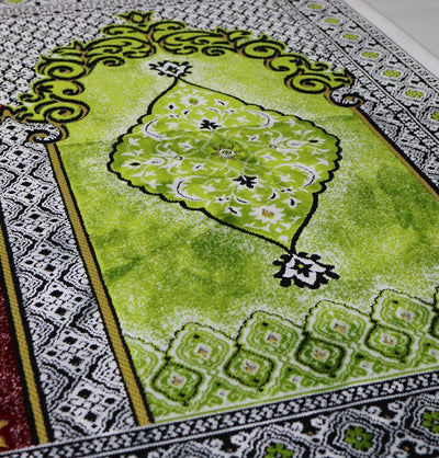 Wide 3 Person Prayer Rug Multicolored #17-4