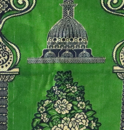 Modefa Prayer Rug Wide 3 Person Prayer Rug Multicolored Kaba #17-3