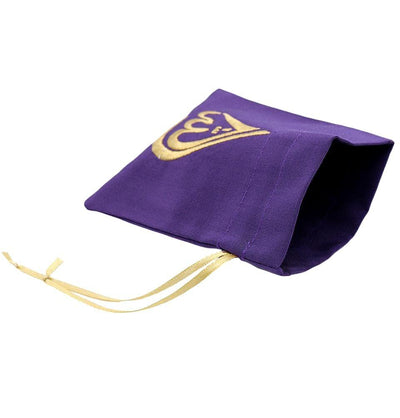 Small Gift Pouch Embroidered with Allah - Purple