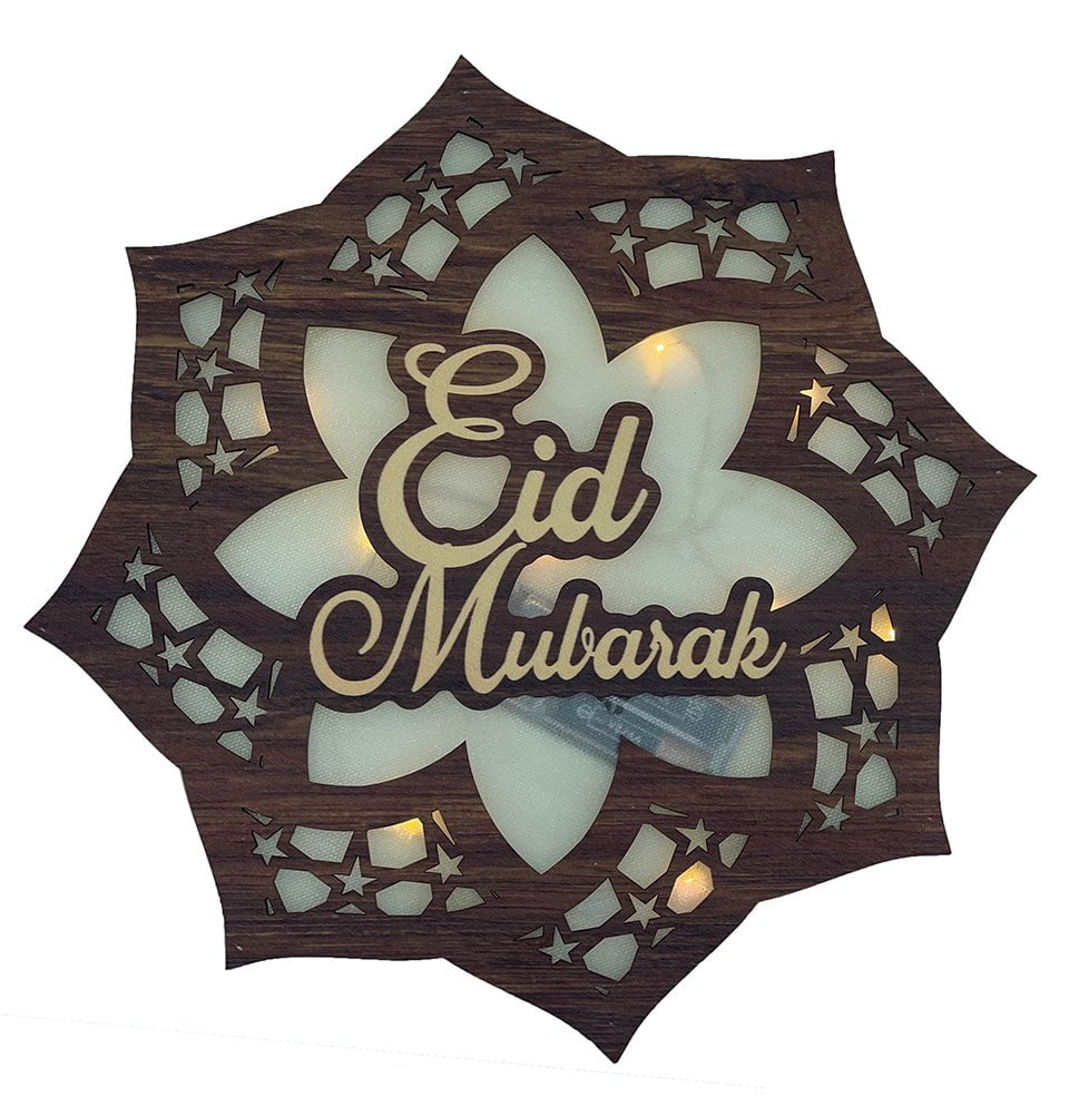 Modefa Ramadan &amp; Eid Party Eid Star Islamic Holiday Decor | Ramadan Wall Light - Eid Star