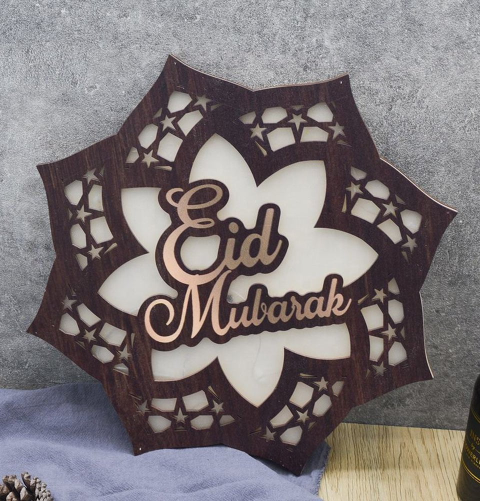 Modefa Ramadan &amp; Eid Party Eid Star Islamic Holiday Decor | Ramadan Wall Light - Eid Star