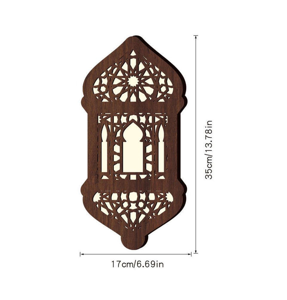 Modefa Ramadan &amp; Eid Party Lantern Islamic Holiday Decor | Ramadan Wall Light - Lantern