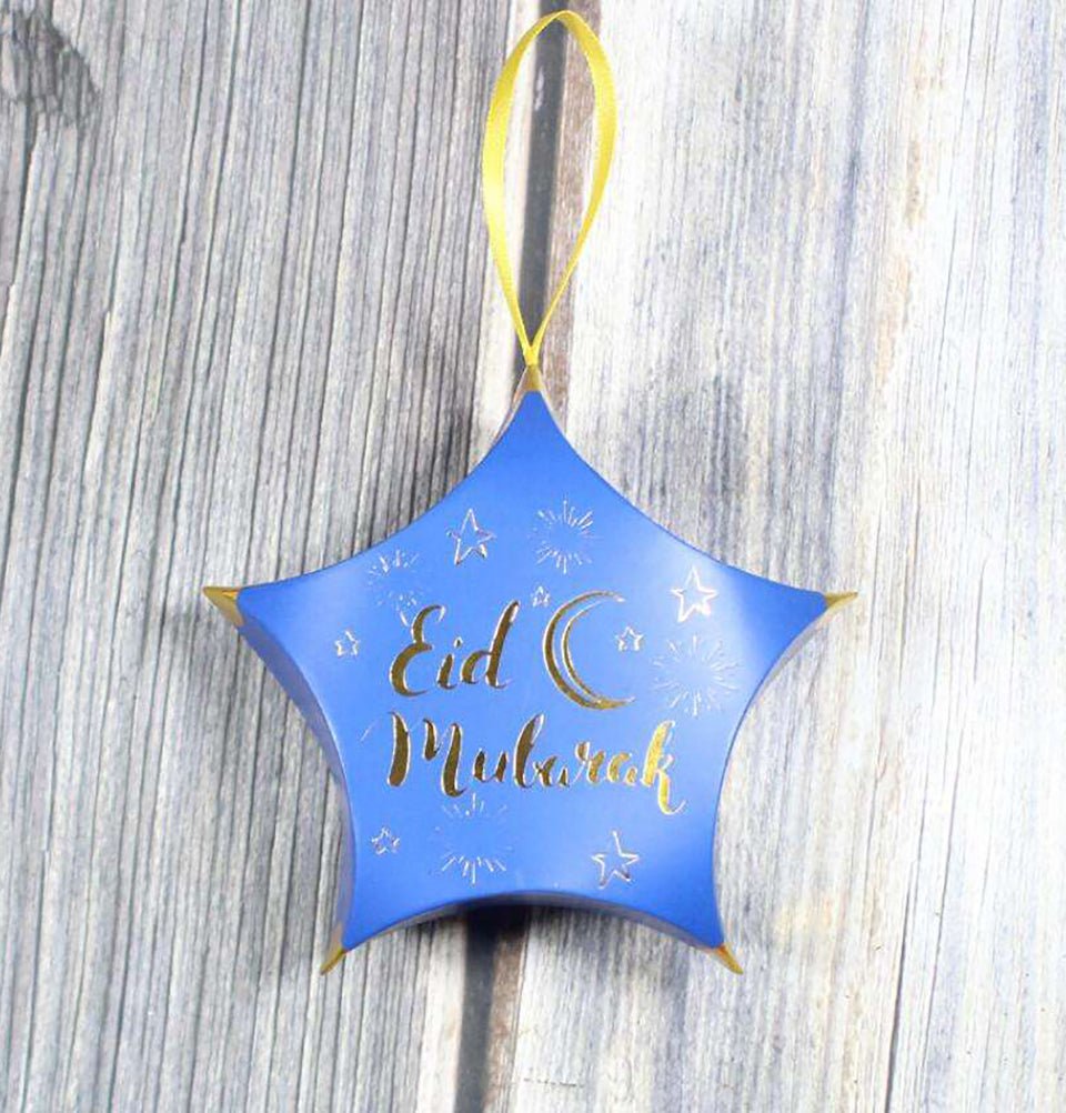 Modefa Ramadan & Eid Party Mini Eid Party Favor Star Boxes