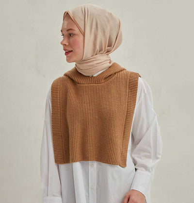 Modefa Shawl Beige Premium Solid Cotton Modal Shawl - Beige