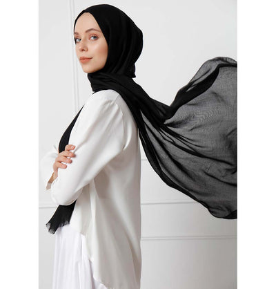 Modefa Shawl Black Modefa Cosmos Hijab Shawl - Black