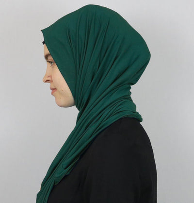 Modefa Shawl Emerald Green Modefa Premium Jersey Hijab Shawl - Emerald Green