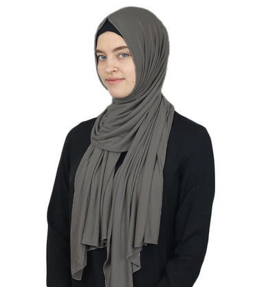 Modefa Shawl Grey Modefa Premium Jersey Hijab Shawl - Grey