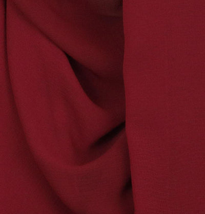 Modefa Shawl Maroon Textured Micro Chiffon Hijab Shawl Maroon