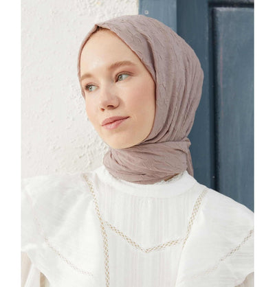 Modefa Shawl Mink Bamboo Viscose Summer Hijab Shawl - Mink