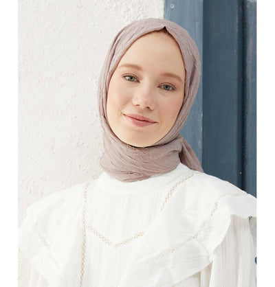 Modefa Shawl Mink Bamboo Viscose Summer Hijab Shawl - Mink