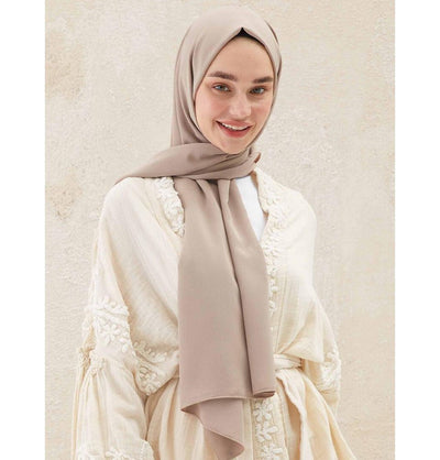 Modefa Shawl Mink Crinkle Medine Hijab Shawl - Mink