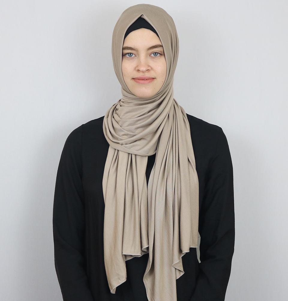 Modefa Shawl Mink Modefa Premium Jersey Hijab Shawl - Mink