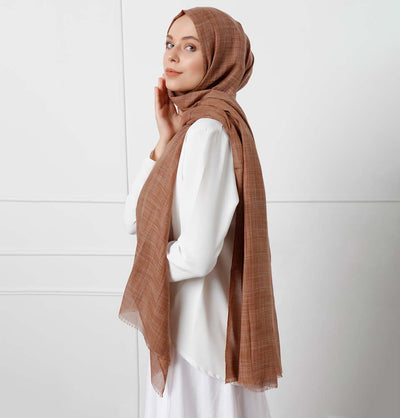 Modefa Shawl Mocha Modefa Cosmos Hijab Shawl - Mocha