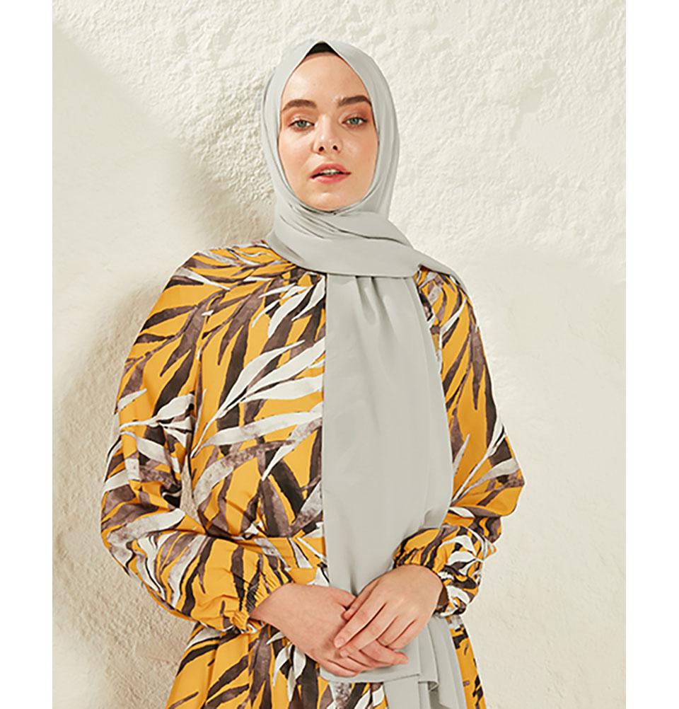 Modefa Shawl Pale Pistachio Crinkle Medine Hijab Shawl - Pale Pistachio
