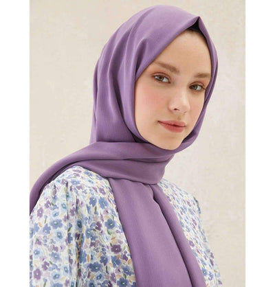 Modefa Shawl Periwinkle Crinkle Medine Hijab Shawl - Periwinkle