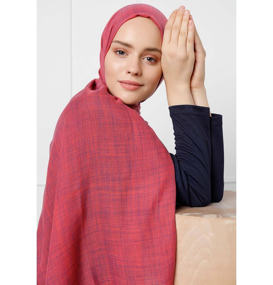 Modefa Shawl Pink/Indigo Modefa Cosmos Hijab Shawl - Pink & Indigo