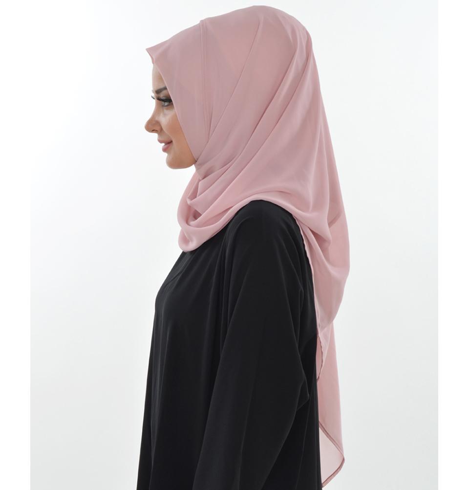 Practical Instant Chiffon Hijab Shawl Powder