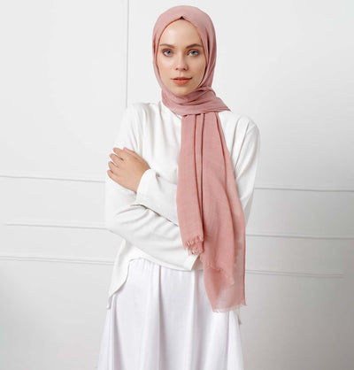 Modefa Shawl Salmon Modefa Cosmos Hijab Shawl - Salmon
