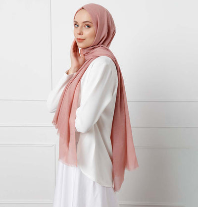 Modefa Shawl Salmon Modefa Cosmos Hijab Shawl - Salmon
