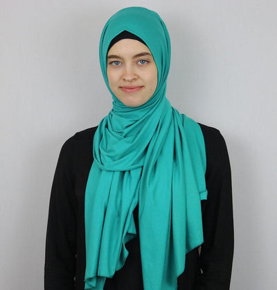 Modefa Shawl Sea Green Modefa Premium Jersey Hijab Shawl - Sea Green