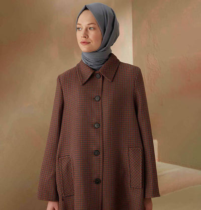 Modefa Shawl Smoke Gray Solid Cotton Viscose Shawl - Smoke Gray