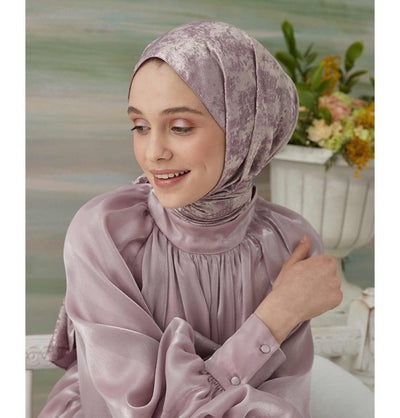 Modefa Shawl Vintage Rose Luxury Shine Hijab Shawl - Vintage Rose