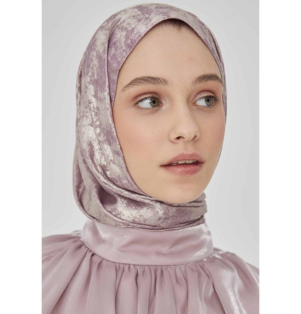 Modefa Shawl Vintage Rose Luxury Shine Hijab Shawl - Vintage Rose