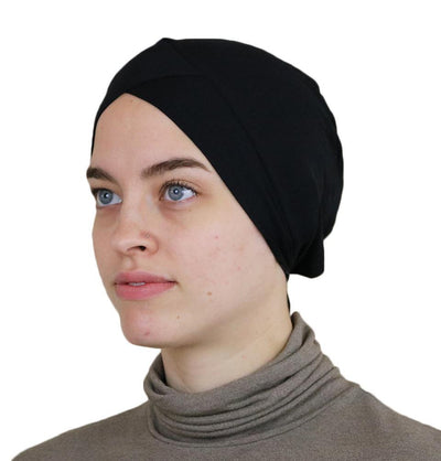 Modefa Criss-Cross Bonnet Black