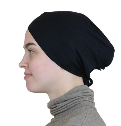 Modefa Criss-Cross Bonnet Black