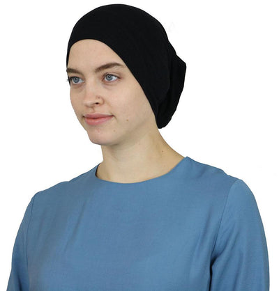 Modefa Jersey Tube Bonnet Underscarf - Black