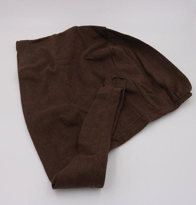 Modefa Underscarf Brown Modefa Non-Slip Cotton Bonnet - Brown