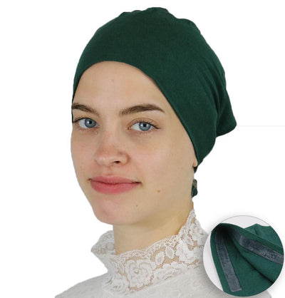 Modefa Non-Slip Cotton Bonnet - Green