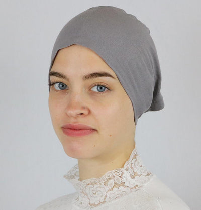 Modefa Non-Slip Cotton Bonnet - Dark Grey