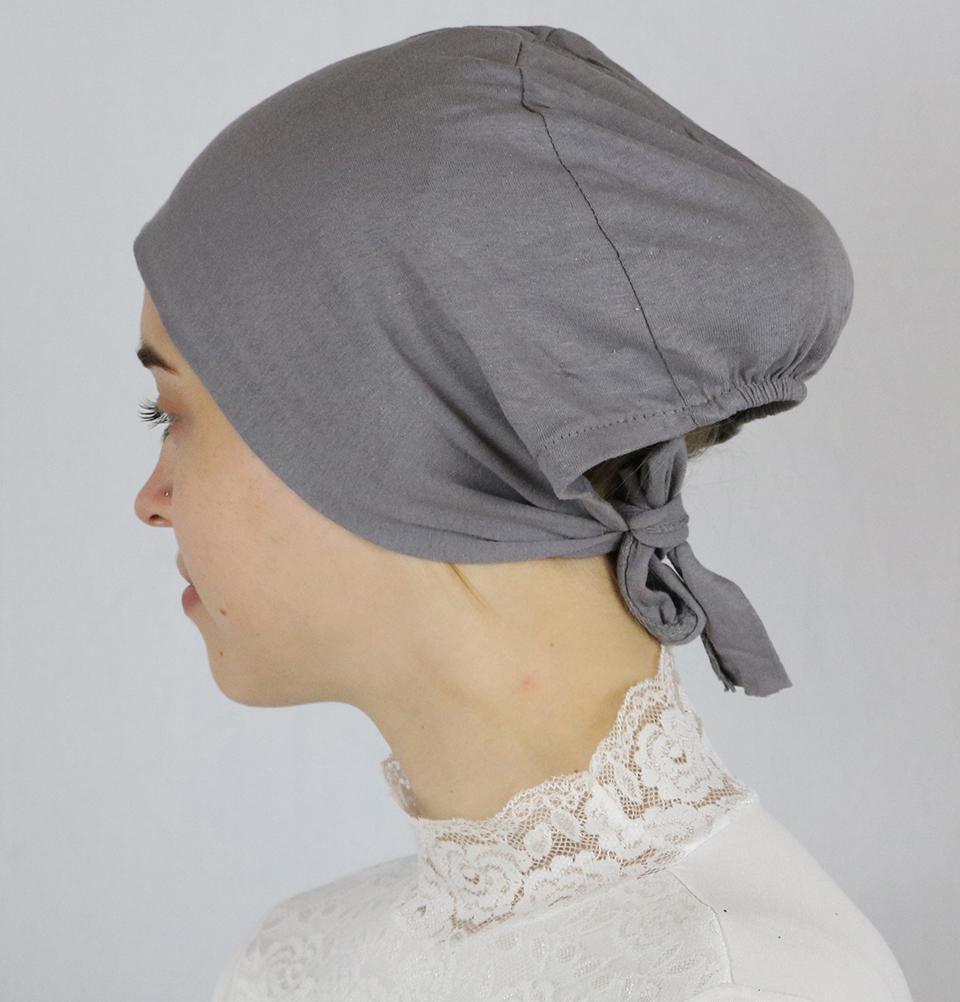 Modefa Non-Slip Cotton Bonnet - Dark Grey