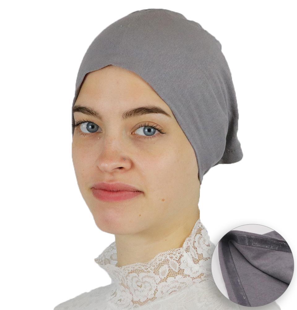 Modefa Non-Slip Cotton Bonnet - Dark Grey