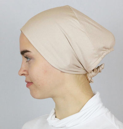 Modefa Underscarf Modefa Non-Slip Cotton Bonnet - Beige