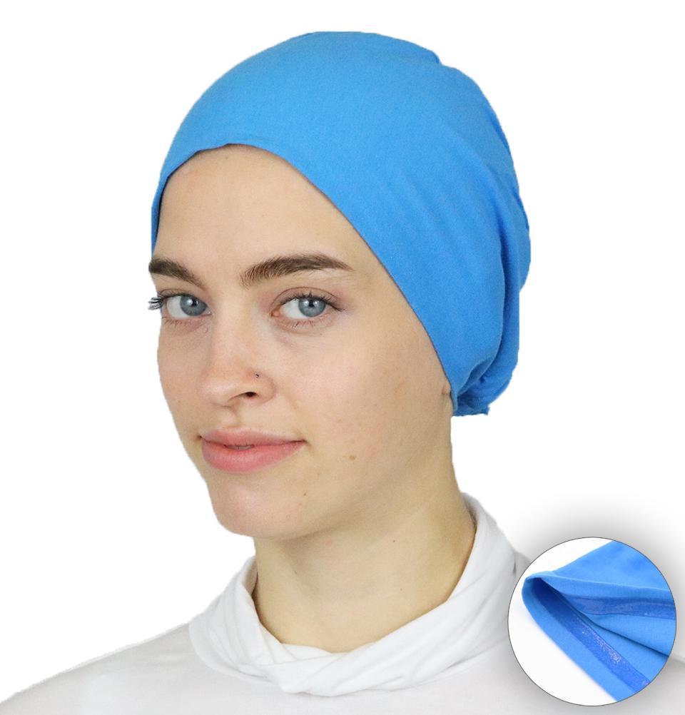 Modefa Non-Slip Cotton Bonnet - Turquoise Blue