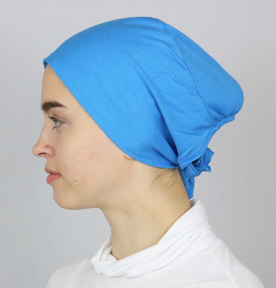 Modefa Non-Slip Cotton Bonnet - Turquoise Blue