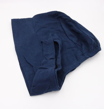 Modefa Non-Slip Cotton Bonnet - Navy Blue