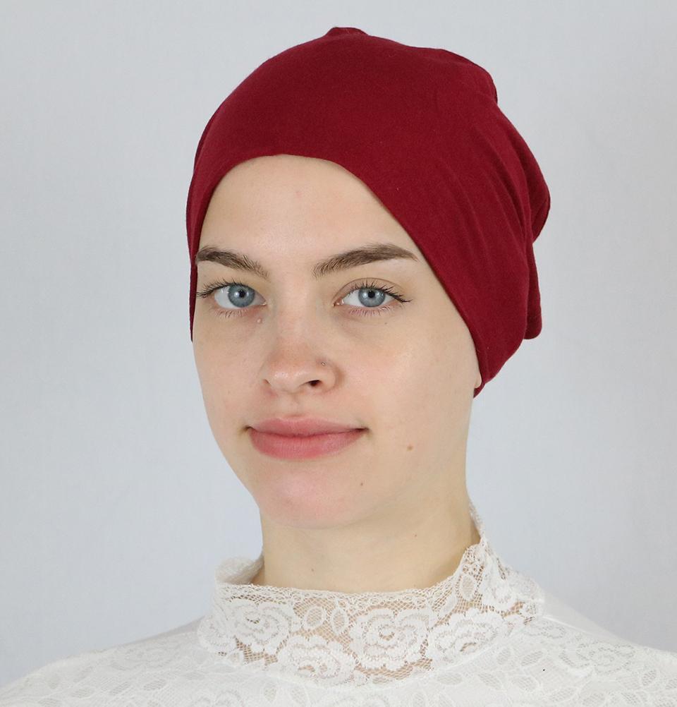 Modefa Underscarf Red Modefa Non-Slip Cotton Bonnet - Red