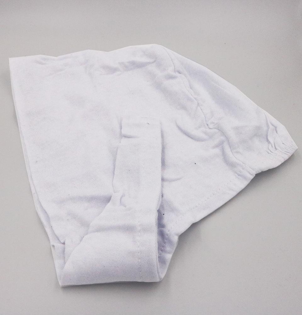 Modefa Underscarf White Modefa Non-Slip Cotton Bonnet - White