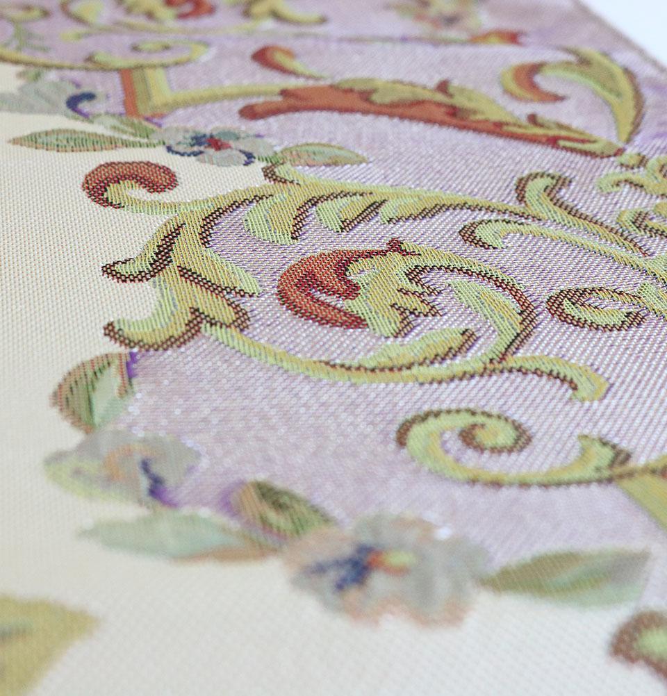 Luxury Thin Embroidered Floral Lavanta Prayer Mat Gift Box - Pink