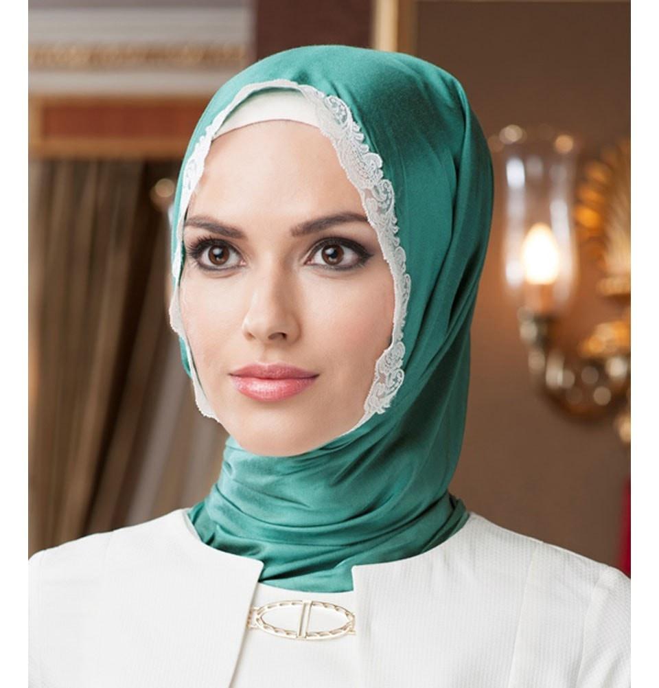Neva Style scarf Neva Style Satin Lace Shawl 1321 - Modefa 