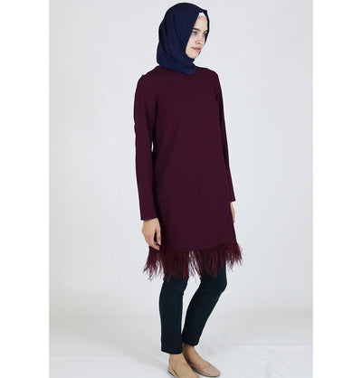 Puane Modest Tunic 7010 Burgundy