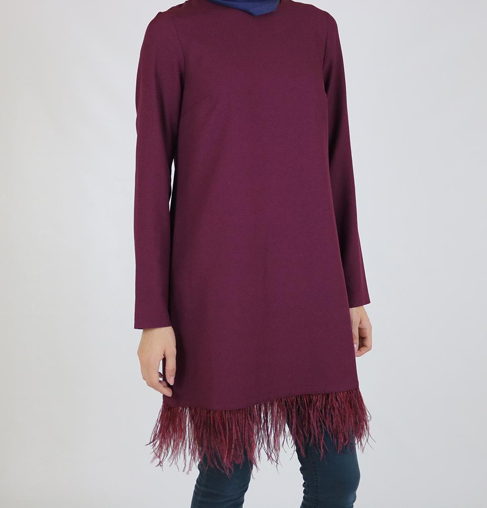 Puane Modest Tunic 7010 Burgundy